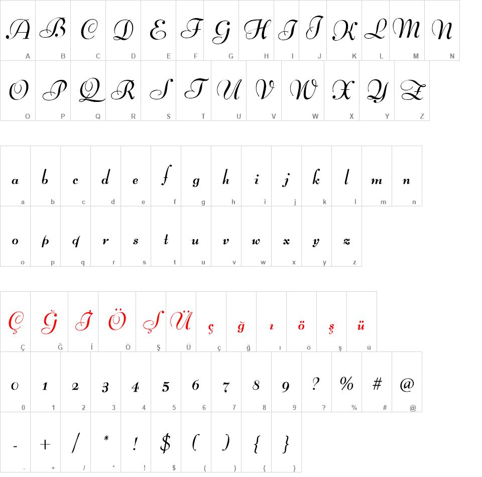 Lucien Schoenschrift CAT font